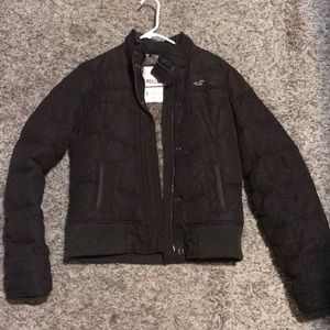 Women’s Hollister fur lined puffed coat